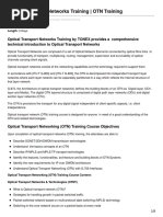 Tonex.com-Optical Transport Networks Training OTN Training