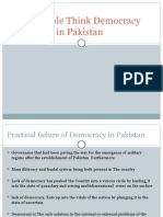 Has Democracy Failed in Pakistan