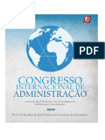 Gestão Sustentável Congresso Administração