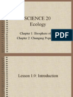 SC 20 Unit D-Ecology Notes With Trivia