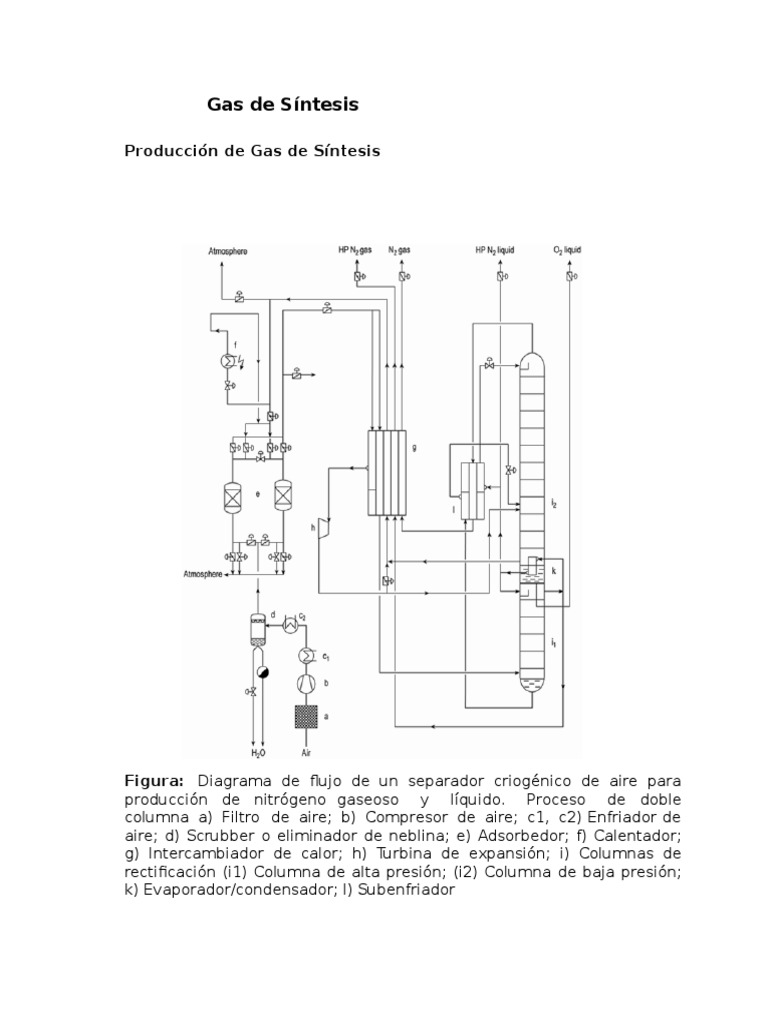 Gas de Sintesis PDF Amoníaco Catálisis