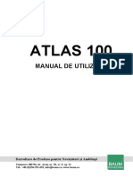 Atlas 100 - Manual de Utilizare