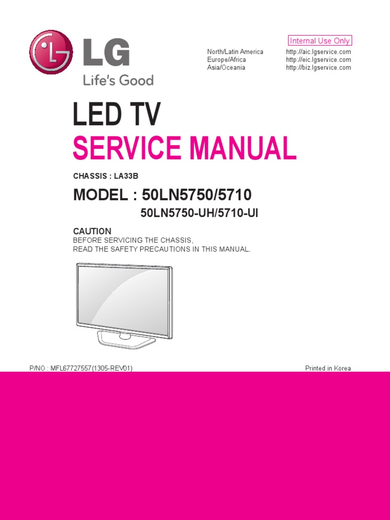 Câble Nappe LG Pour TV 39LN5700-UH (alimentation Vers Carte Principale) - Neuf Retiré