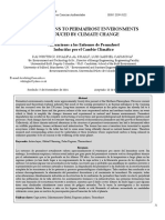 Whiting Et Al. (2014) Alterations To Permafrost Environments Induced by Climate Change