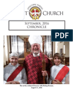 Christ Episcopal Church Eureka, September Chronicle, 2016