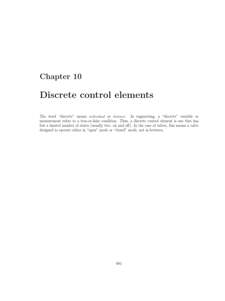 Discrete Control | PDF