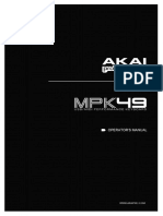 Mpk49 Reference Guide