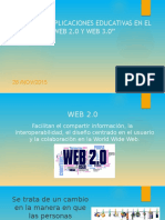 Recursos y Aplicaciones Educativas en El "Web 2.0 y Web 3.0".1