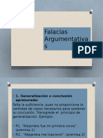 Falacias Argumentativas