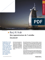 Construcción Del Hotel Burj Al Arab, Una Superestructura de 7 Estrellas