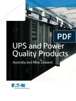 UPS and Power Qyality Products Australia and New Zealand Catalogue