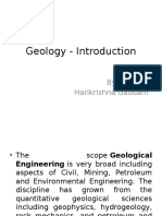 Geolgy Introduction