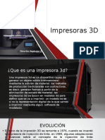 Impresoras 3d