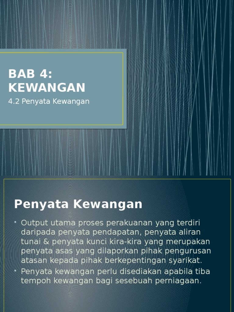 Bab 4 | PDF