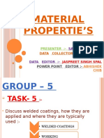 Material Propertie's Week 7