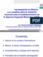 Retos Del Sector Aeroespacial en Mexico