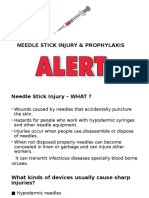 Needle Stick Injury & Prophylaxis