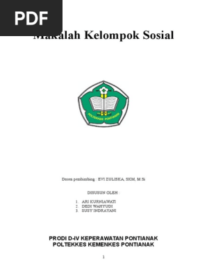Contoh Makalah Kelompok Sosial Contoh Makalah