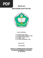 Download MAKALAH Mekanisme Adaptasi Sel by herman petrik SN323415975 doc pdf