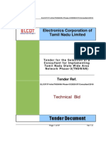 Tender ELCOT IT Infra TNSWAN Phase 3 32929 OT Consultant 2016
