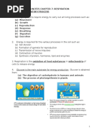 Biology Form 4 Notes Chapter 7