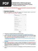 Download Unlock Redmi Note 3 Full Instruction by lalukurniawan SN323428519 doc pdf