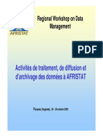 Data Management AFRISTAT