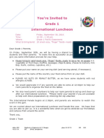 Grade 1 Internationaldayletter 2016