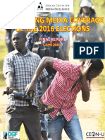 Monitoring Media Coverage of The 2016 Elections/Final Report