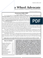2009 March - April ICMS Two Wheel Advocate