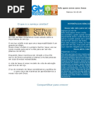 É Mais Feliz Quem Serve Como Jesus