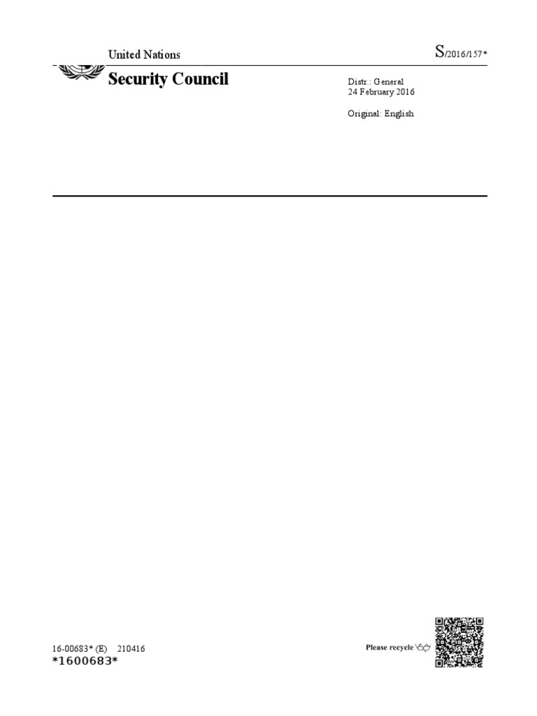 UN Panel of Experts Report On North Korea Sanctions | PDF | Energy And ...