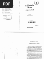 LE GOFF, J. - A História Nova PDF | PDF