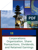 Corporations: Organization, Share Transactions, Dividends, and Retained Earnings