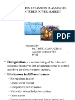 Transmission Expansion Planning in Restructured Power Market