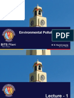 Environmental Pollution Control: BITS Pilani