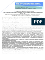 Carta Da Assembleia Nacional Do Movimento Dos Pescadores e Pescadoras Artesanais Do Brasil - MPP 2