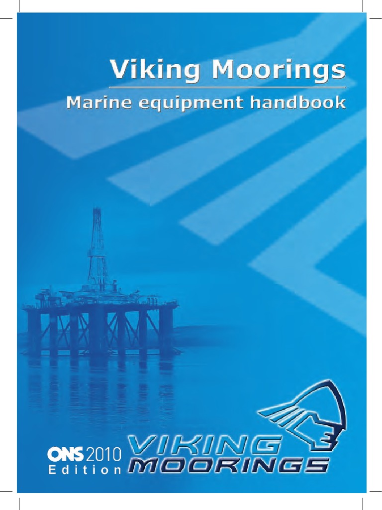 Viking Mooring Handbook2010 PDF Rope Anchor