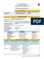 Plan de Actividades Didacticas