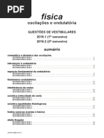 Física - Oscilações e Ondulatória - Questões de Vestibulares de 2016