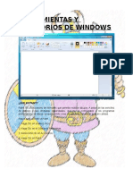 Herramientas y Accesorios de Windows (Paint)