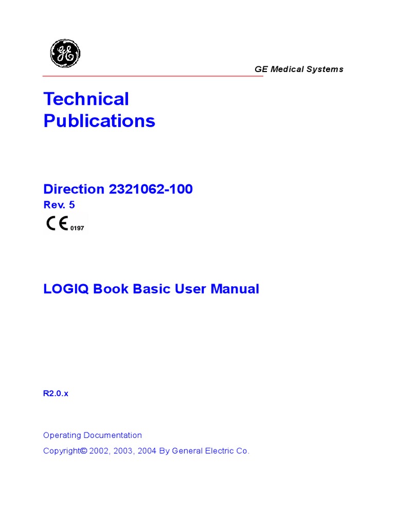 Logiq Book User Manual | International Electrotechnical Commission |  Medical Device