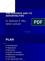 The Placenta and Its Abnormalities