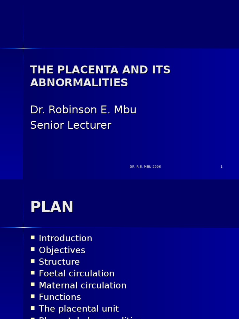 Placental Abnormalities Overview | PDF | Placenta | Fetus