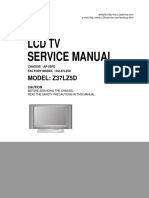 TV LCD Zenith Z37LZ5Dsv PDF