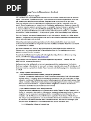 9 - Subcontractors Recourse