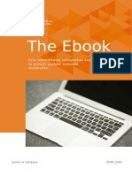 eBook 4 Template - Orange