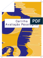 Texto 3 Conselho Federal de Psicologia. (2007). Cartilha Sobre AvaliaçãoPsicológica. Brasília. PDF