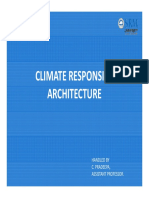 Climate Responsive Architecture