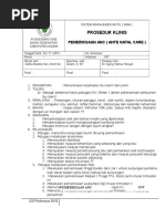 Contoh SOP Kebidanan